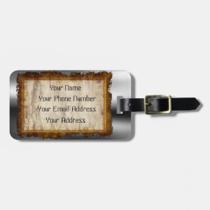 Photo luggage tag