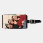 Photo Luggage Tag With Leather Strap at Zazzle