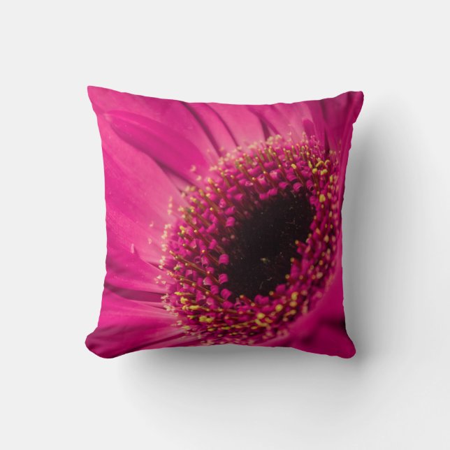 Photo, macro throw pillow (Front)
