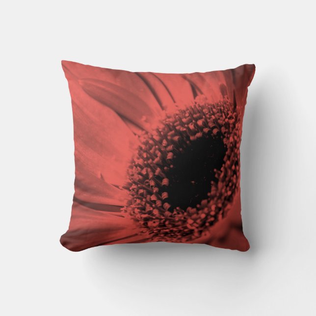Photo, macro throw pillow (Front)