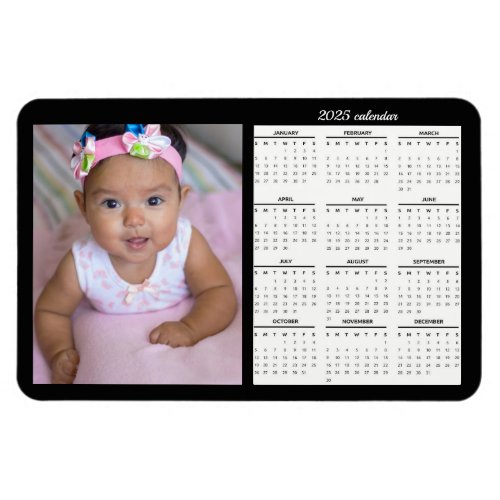 Photo Magnet 2025 Calendar Personalized Magnets
