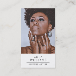 Photo Makeup Artist Business Card