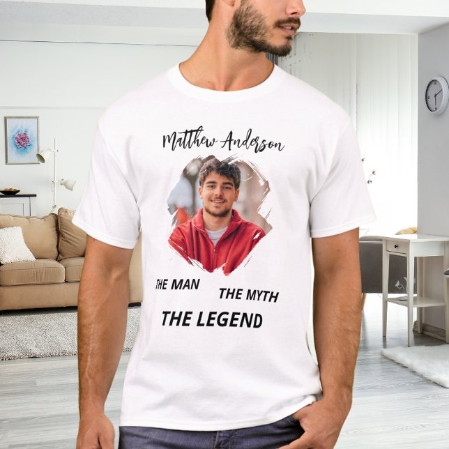 Photo man myth legend name fun T-Shirt (Creator Uploaded)