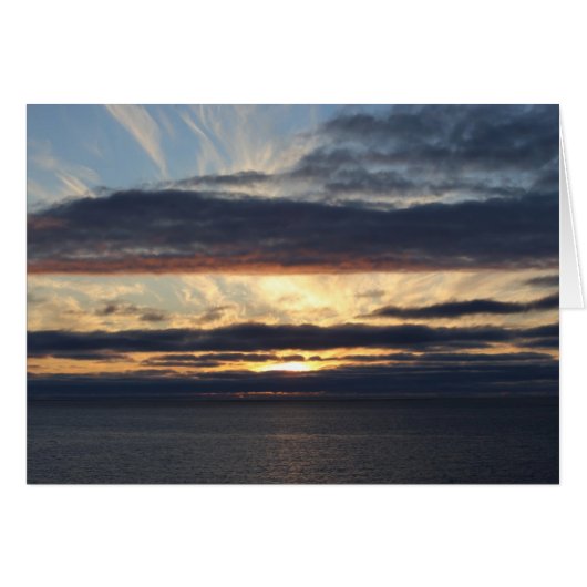 Photo map Midnight Sun at the Barents Sea (Front Horizontal)