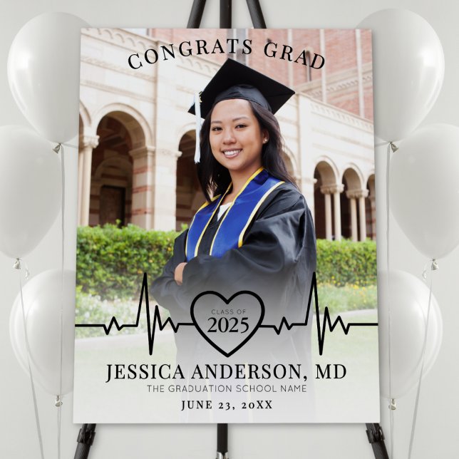 Photo Medical School Graduation Welcome Sign (Photo Medical School Graduation Welcome Sign)