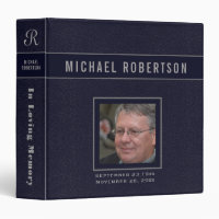 Photo Memorial Album 3 Ring Binder