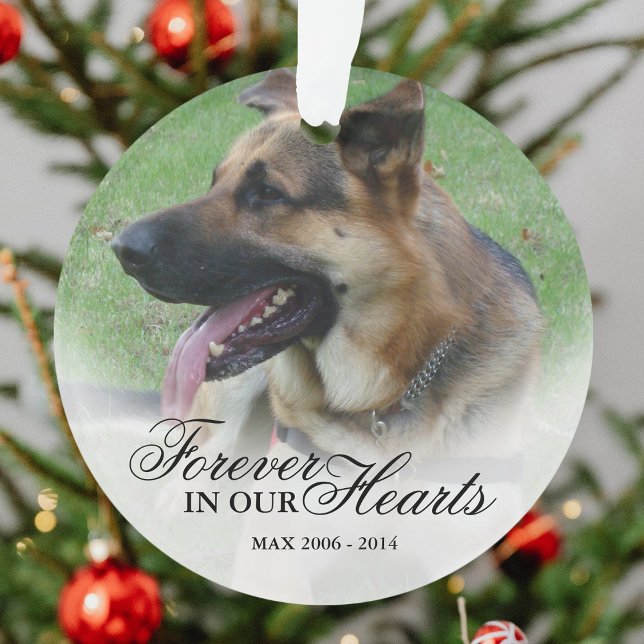 Photo Memorial Christmas Ornament (Creator Uploaded)