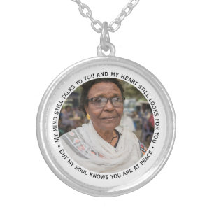 Photo Memorial Condolence Remembrance Pendant