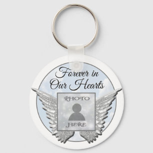 Photo Memorial Custom Keychain