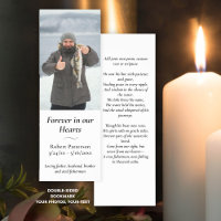 Photo Memorial Funeral Keepsake Custom