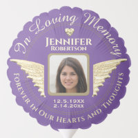 Photo Memorial in Loving Memory Balloon