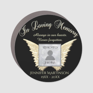 Photo Memorial in Loving Memory Car Magnet