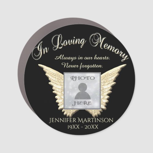 Photo Memorial in Loving Memory  Car Magnet
