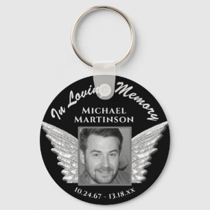 Photo Memorial Keychain
