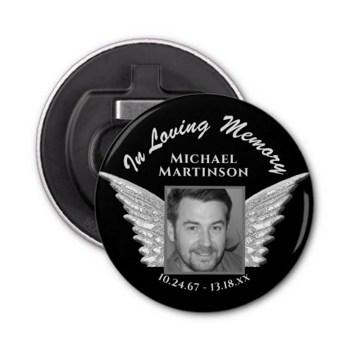 Photo Memorial Keychain Bottle Opener