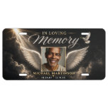 Photo Memorial  License Plate