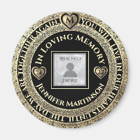 Photo Memorial Loving Memory Magnet