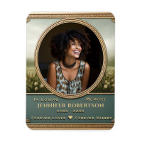 Photo Memorial Magnet
