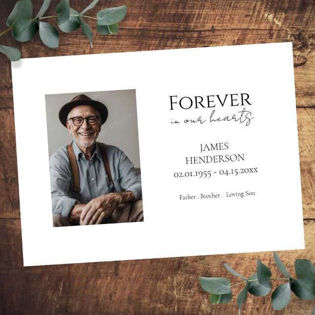 Photo Memorial Remembrance Foil Guest Book (Creator Uploaded)