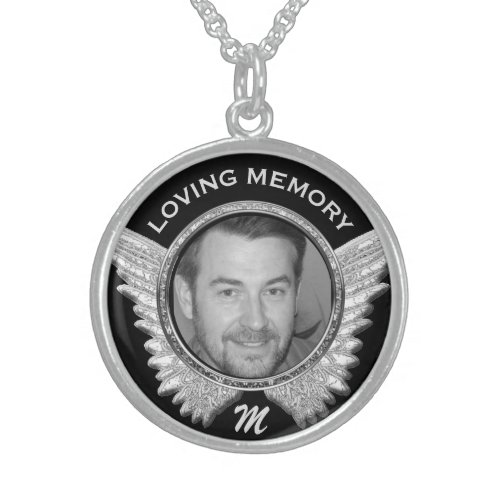 Photo Memorial Sterling Silver Necklace