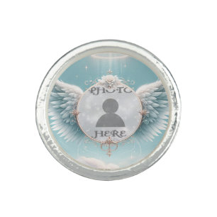 Photo Memorial Sympathy Ring