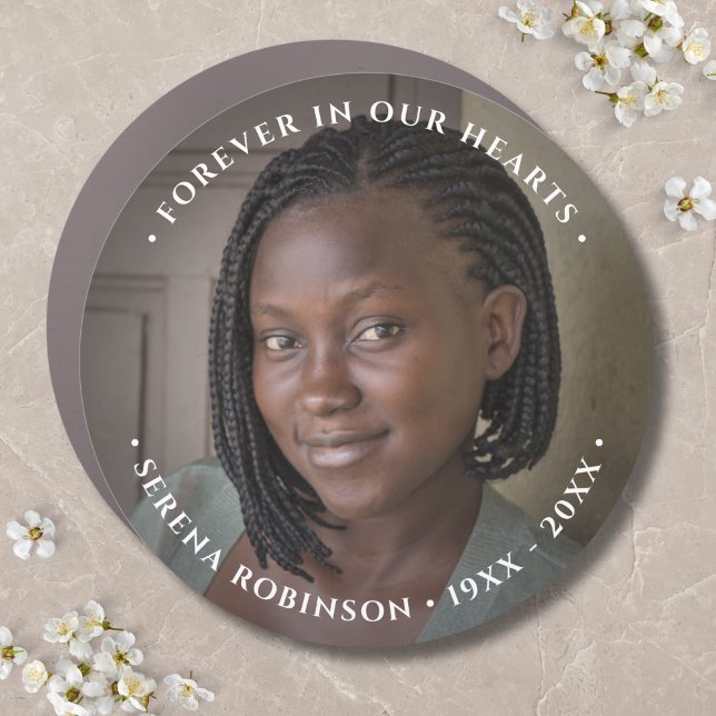 Photo Memorial Tribute Car Magnet (Photo Memorial Car Magnet )