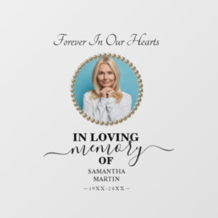 Photo Memorial Wall Decal