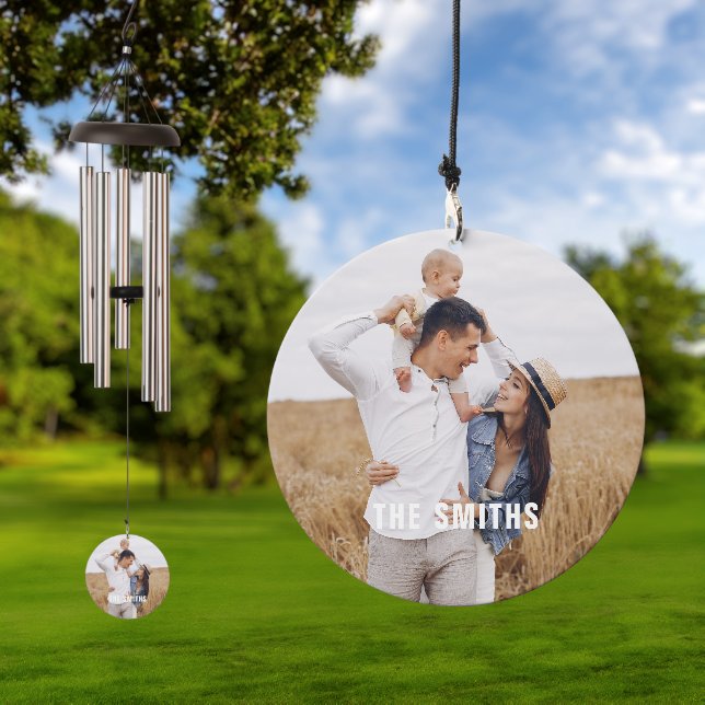 Photo Memories Personalized Photo Wind Chime (Outdoor)