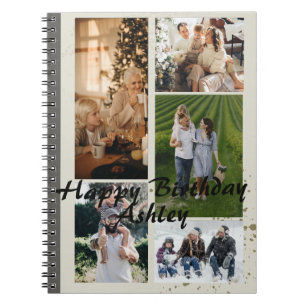 Photo memory book, Birthday Memories to Cherish Notebook