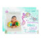 Photo Mermaid and turtle birthday invitation Party