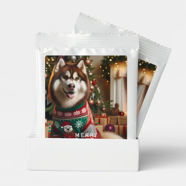 Photo Merry Christmas Hot Chocolate Drink Mix (Pair)