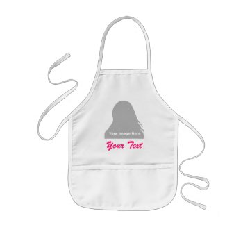 Photo & Message Apron by LENIStoreMaster at Zazzle