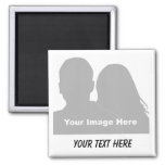 Photo &amp; Message Magnet at Zazzle