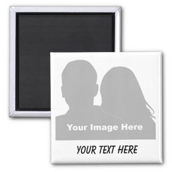 Photo & Message Magnet by LENIStoreMaster at Zazzle