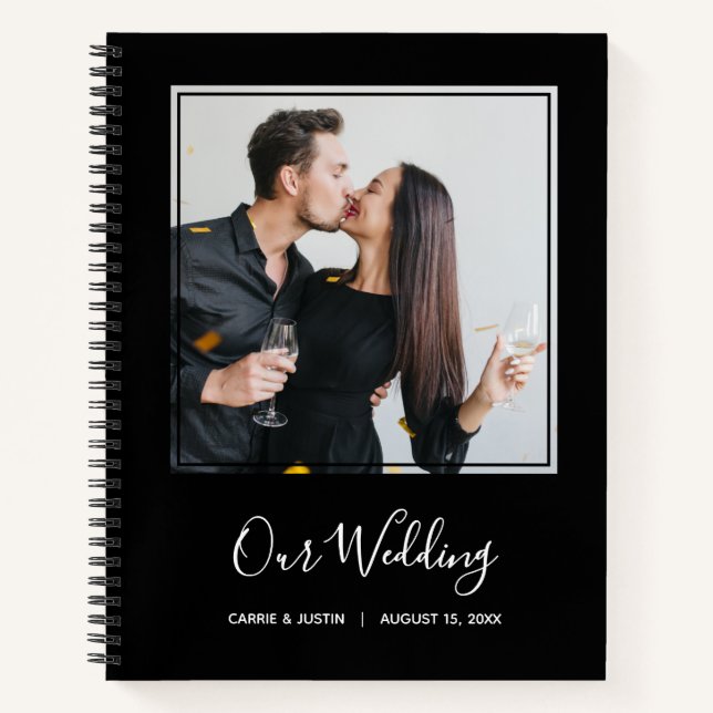 Photo Message Wedding Guest Book (Front)