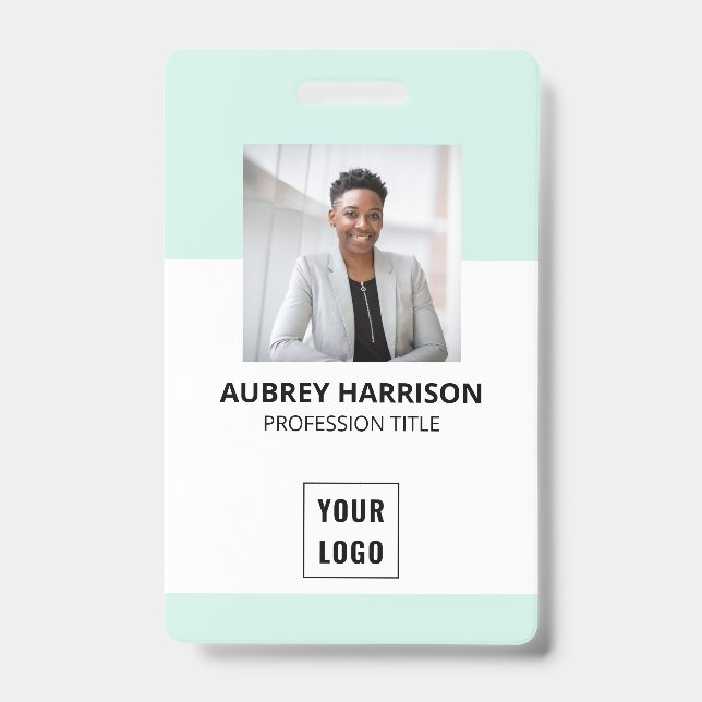 Photo Modern Corporate Professional Badge (Front)