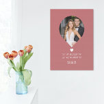Photo Monogram Romantic Heart Coodinates Modern Canvas Print<br><div class="desc">Photo Monogram Romantic Heart Coodinates Modern Faux Canvas Print Wall Art features your favorite photo with your monogram and custom coordinates of longitude and latitude that are special to you in modern script typography. Perfect gift for weddings, birthday, Christmas, Valentine's Day, anniversary and so much more. Designed by ©Evco Studio...</div>
