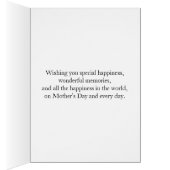 Photo Mother's day card with a rearing horse (Inside (Right))