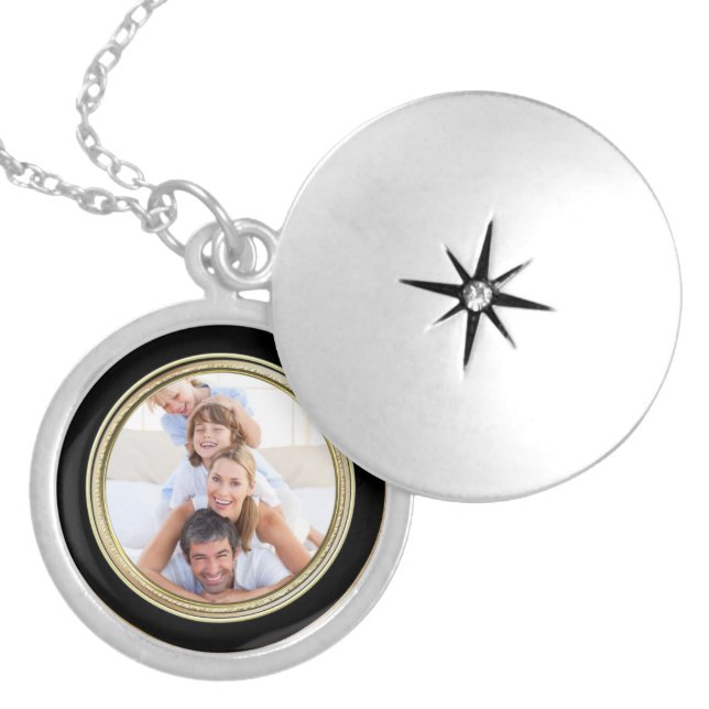 Photo Mothers Day Keepsake Locket Necklace (Front)