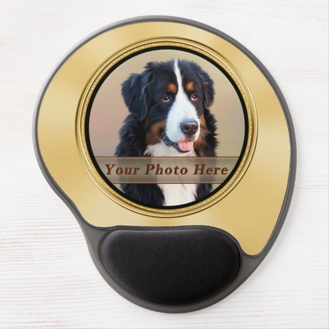 PHOTO Mouse Pad, Comfortable Wrist Support Gel Pad (Front)