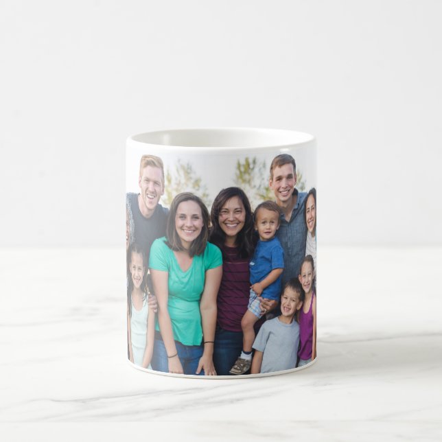 Photo Mug, Personalized Coffee Mugs Custom Picture (Center)