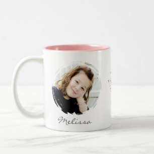 Photo Mug - Pink Personalized with ASL ILY