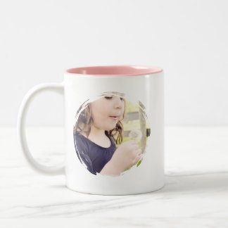 Photo Mug - Pink Personalized with ASL ILY