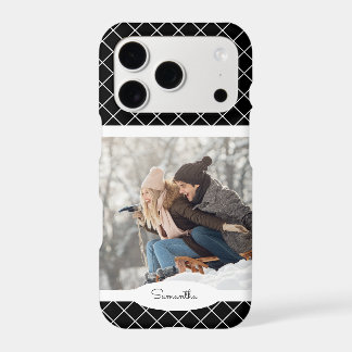 Photo Name Elegant Script iPhone 17 Pro Case