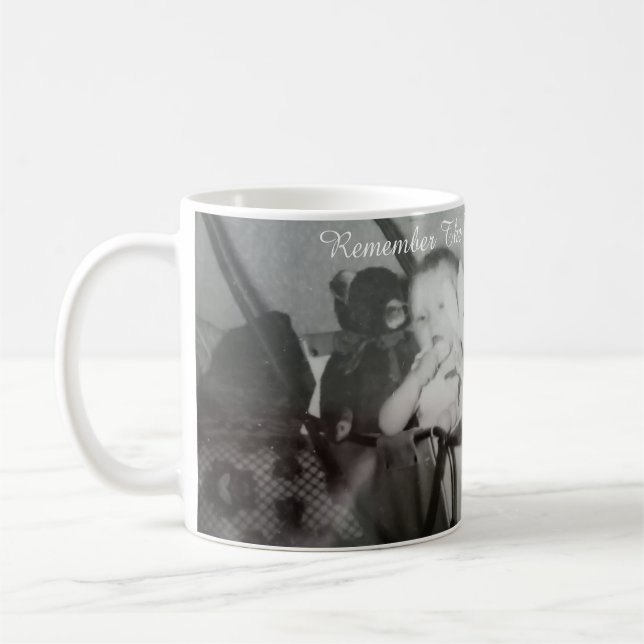 Photo Name Year , Customize,  Coffee Mug (Left)
