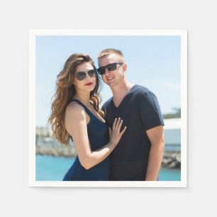 PHOTO NAPKINS FOR WEDDING RECEPTION