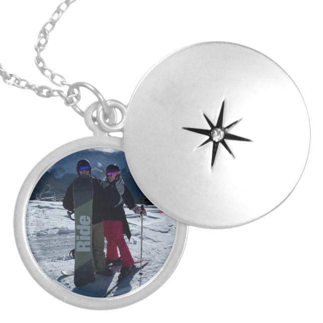 Photo Necklace Locket Add Your Own Photo (Front)