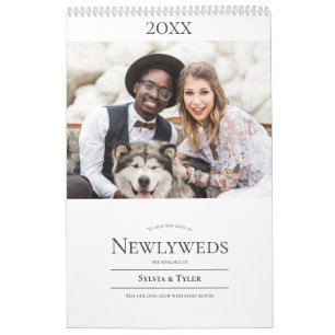 Photo Newlyweds Calendar