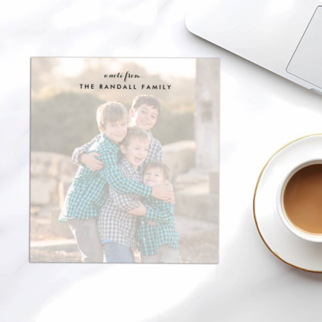 Photo Notepad, Full Photo | Faded Notepad (Creator Uploaded)