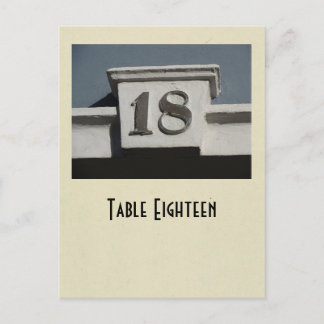 Photo number 18 table card